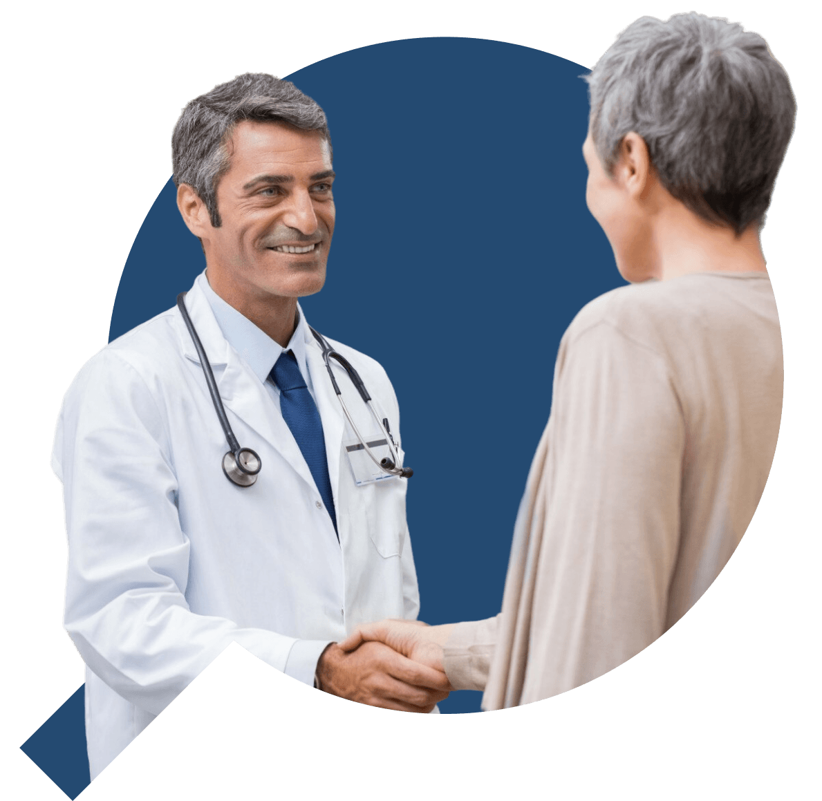 Man smiling while looking at his phone