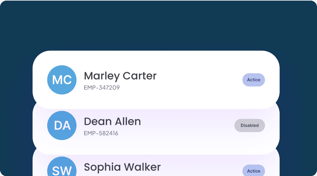 Map with location pins